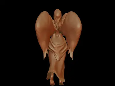 Angel Miniature 3D print model