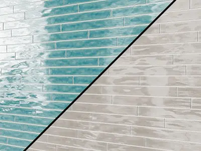 Carolina  Polished Ceramic Tile 3D model