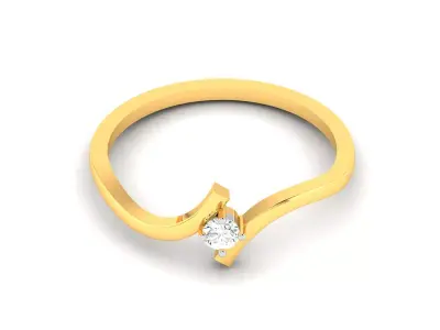 Women Engagement Ring 3dm STL FBX OBJ Render 3D print model purchase