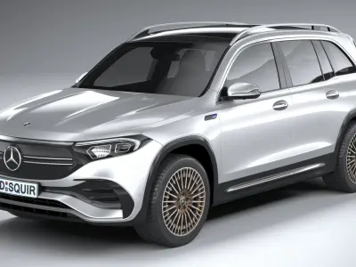 Mercedes-Benz EQB 2022 3D model