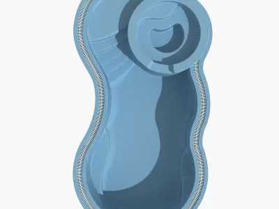Swimming pool 11 3D model