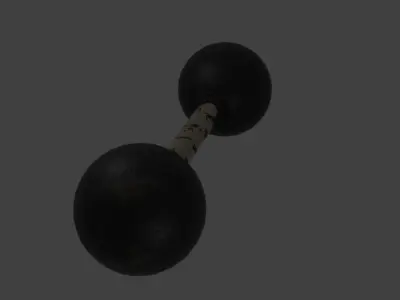 dumbbell 3D model
