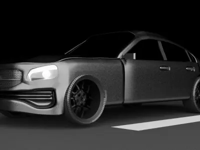 standard Car 3D model