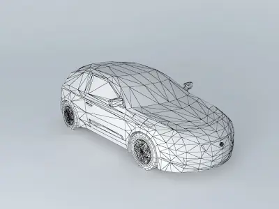 2008 Delta Sharp S4 Turbo Free 3D model