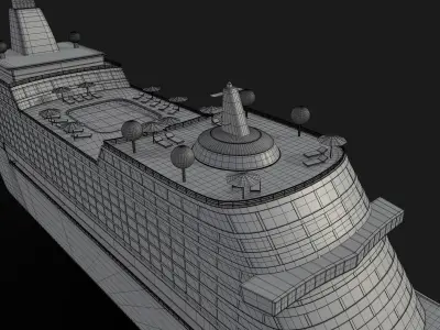 Luxury Liner 3D model