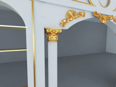classic arch 3D model buy