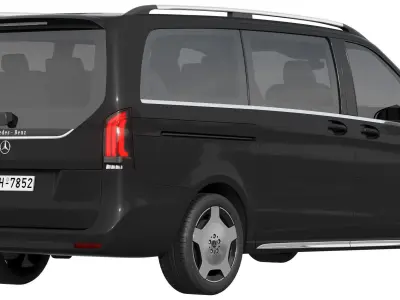 Mercedes-Benz V-Class 2024 3D model