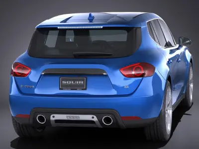 Generic SUV 2017 3D model