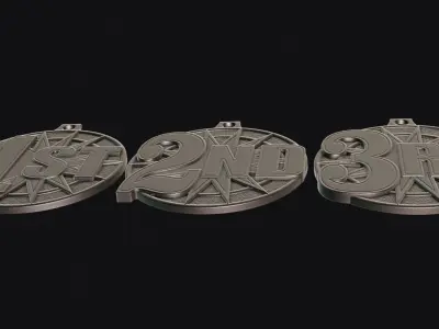 Award Medal 3D print model