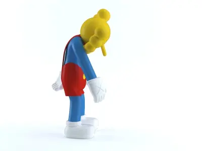 Kaws Pinocchio 3D model