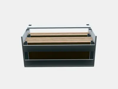 GODMORGON Wash-stand with 2 drawers 2 Low-poly 3D model