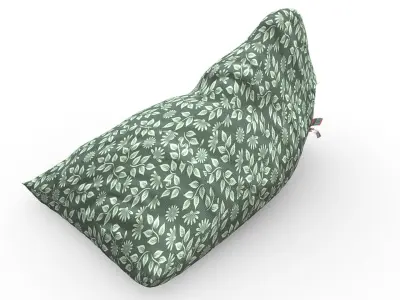 Bean Bag Pack Vol2 Low-poly 3D model