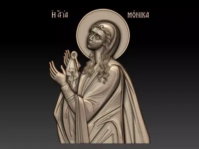 Saint Monica 3D print model