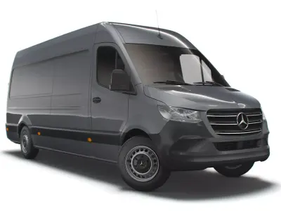 Mercedes Benz Sprinter L3H2 RWD UK-spec 2020 3D model