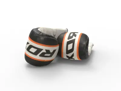 RDX Boxing gloves Low-poly 3D model