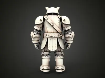 steampunk robotic 10 3D print model