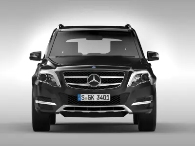Mercedes Benz GLK Class 2012 - 2015 3D model