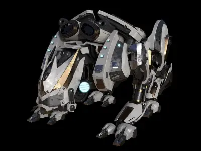 Iron tiger 3D model