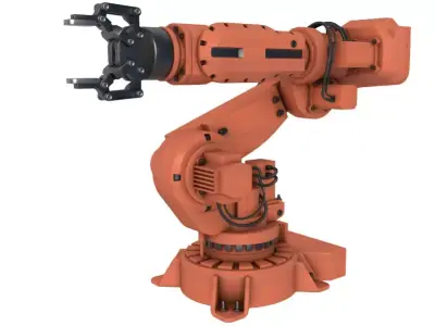 Industrial Robot Arm 3D model