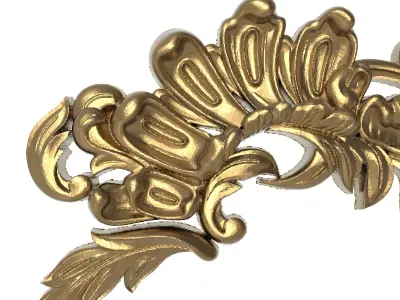  decorative pattern ready for 3D printing 3D model