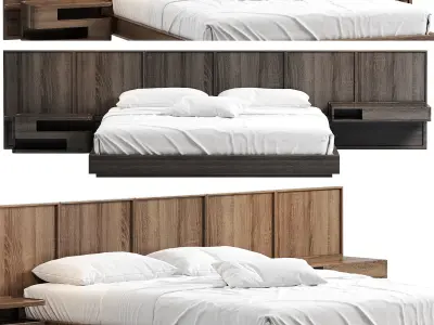 Samba Bed Invisible Collection 3D model