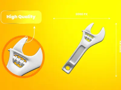 Labour Day 3d Illustration Icon Pack 3D model