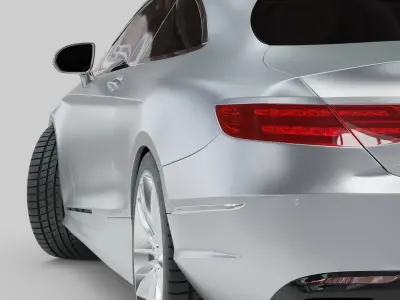 Mercedes-Benz S Class Coupe 2015 3D model