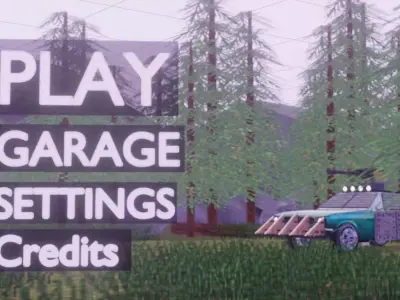 Stylised Armored Cars Low-poly 3D model