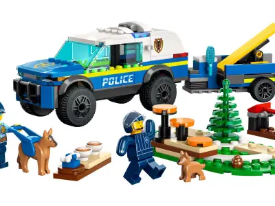 TwindBricks3D - 60369 Mobile Police Dog Training 3D print model