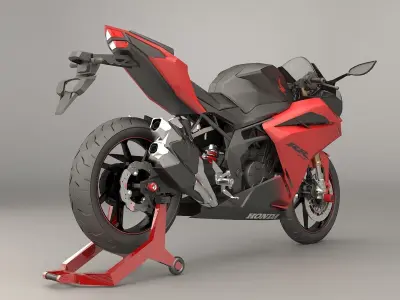Honda CBR250RR 2022 3D model