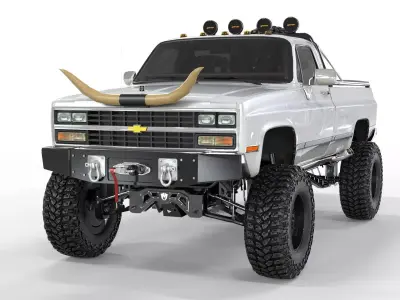 Chevrolet C10 Truck 1980  3D model