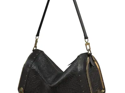 Louis Vuitton Horseshoe Speedy 30 Bag Low-poly 3D model