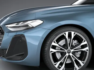 Audi A5 Avant S-line 2025 3D model