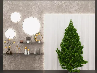 Christmas decor 3D model