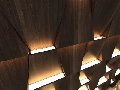 3d wall panel Low-poly 3D model purchase