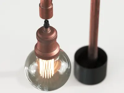 industrial lamp Free 3D model get