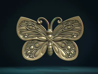 Butterfly III 3D print model