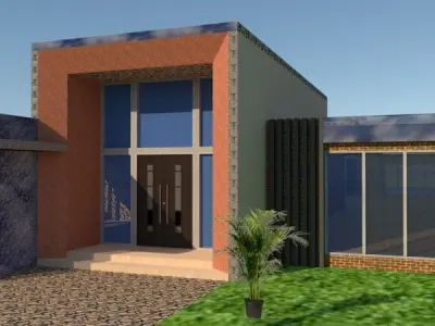 VIP CORPORATE STAGE AND HALL SETTINGS 3D model