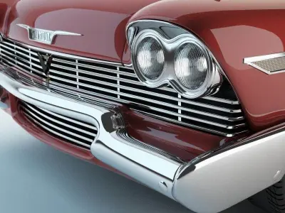 Plymouth Fury 1958 3D model