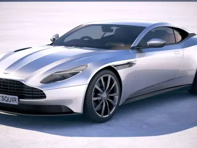 Aston Martin DB11 V8 2018 3D model