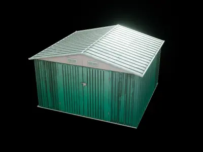 multifunctional werehouse 3D model