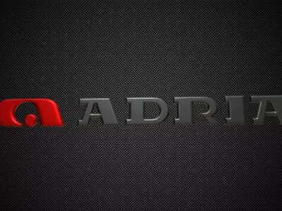 adria logo 3D model