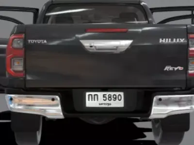 hilux 2021 3D model