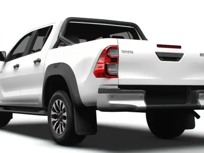 Toyota HiluxGR SPORT 2024 3D model