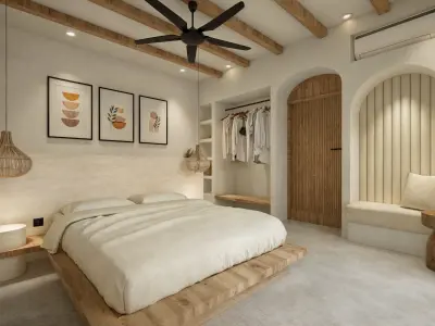 D5 RENDER SCENE VILLA ULUWATU BALI 3D model