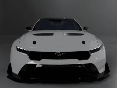 Mustang GTD 3D model