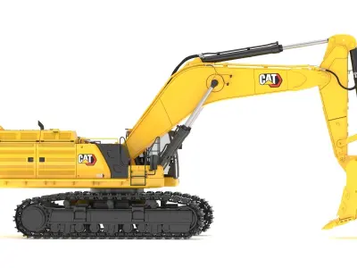 CAT 395 Hydraulic Excavator Tier 4 3D model