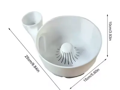 Hydro Bowl Cleanser Fruits and Veggies  3D print model