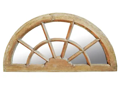 Antique Window Arch Mirror 3D model