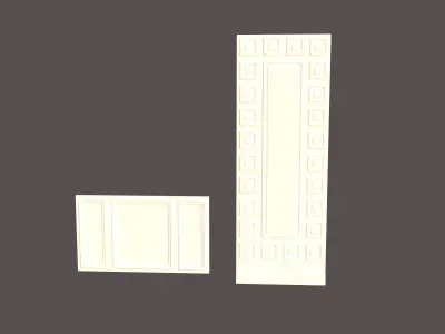 column ve table leg 3D model